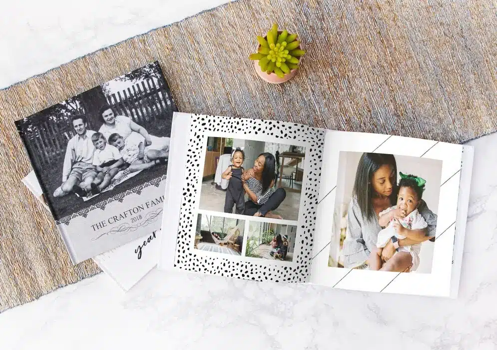The significance of making family photo books and collections.