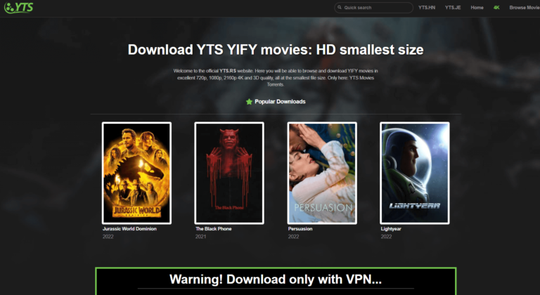 Yts.rs | Download Free Yify Movies Torrents