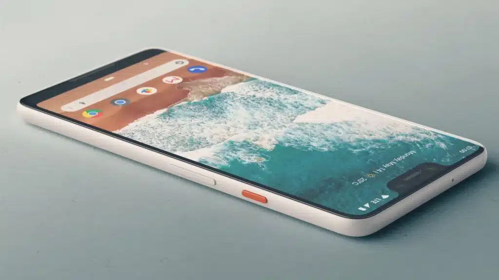 The Google Pixel 3 XL White
